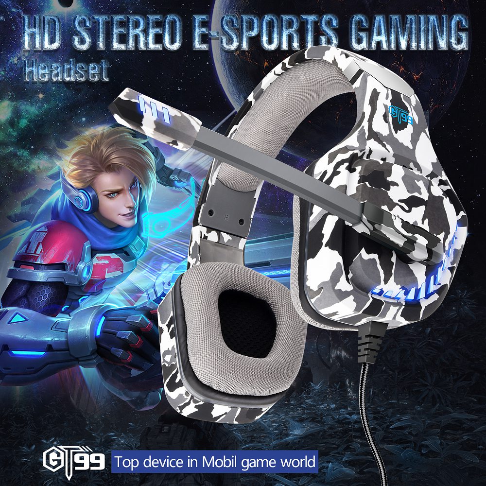 OVLENG GT99 E-sports LED Light Headset Over-ear Gaming Earphone USB+3.5mm Wired Headphone with Rotation Noise Reduction Microphone OVLENG GT99 E-sports LED Light Headset Over-ear Gaming Earphone USB+3.5mm Wired Headphone with Rotation Noise Reduction Microphone